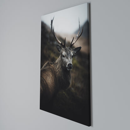 ELEGANT WILDERNESS GUARDIAN Vertical Canvas Print