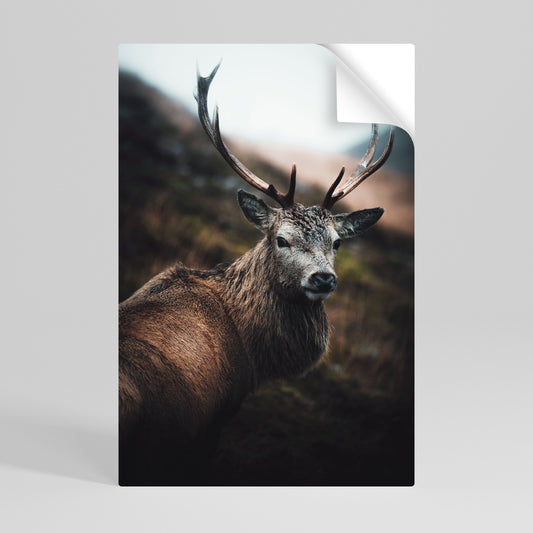 ELEGANT WILDERNESS GUARDIAN Självhäftande Vertikal Poster