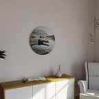 SILENT WATERSCAPE Round Wall Art