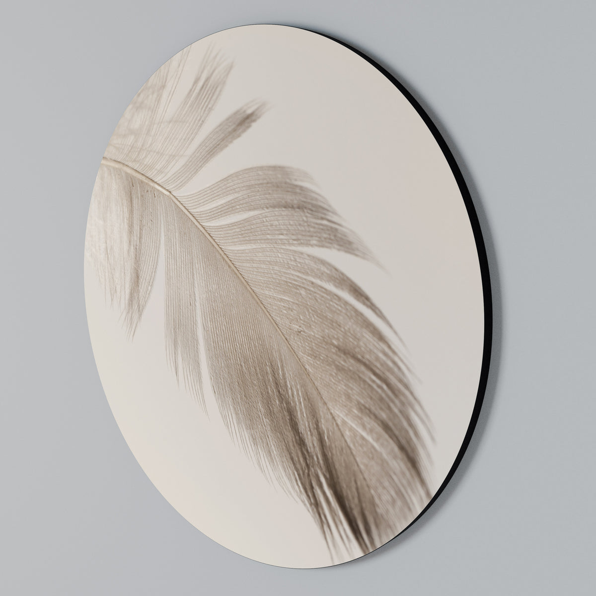 GRACEFULNESS PRECISION Rund väggdekor
