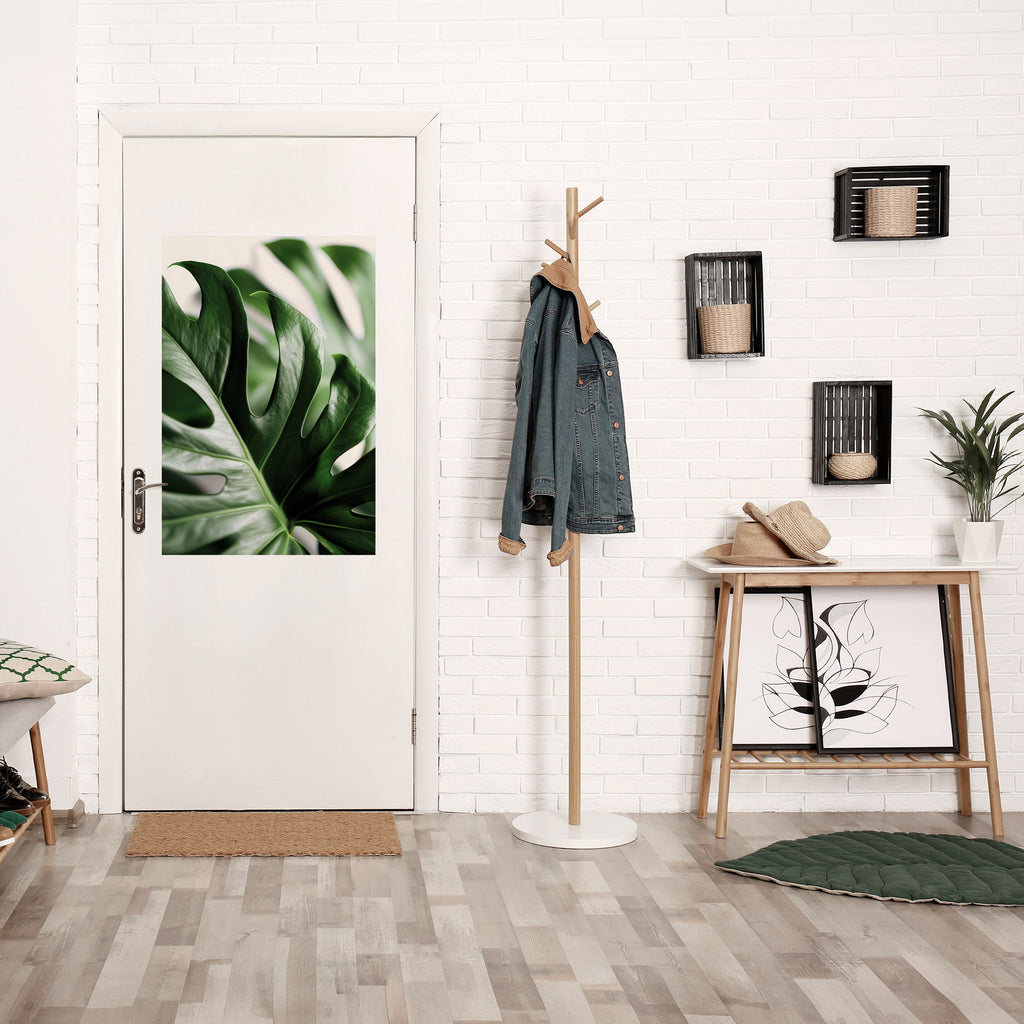 SHARP MONSTERA vertikal poster med självhäftande tryck
