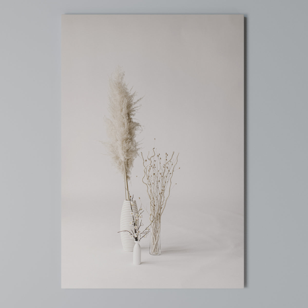 WHISPERING VASES Vertical Canvas Print