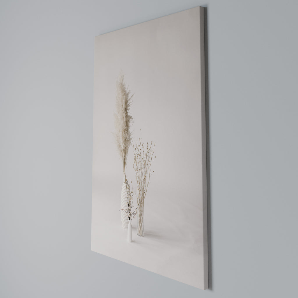 WHISPERING VASES Vertical Canvas Print