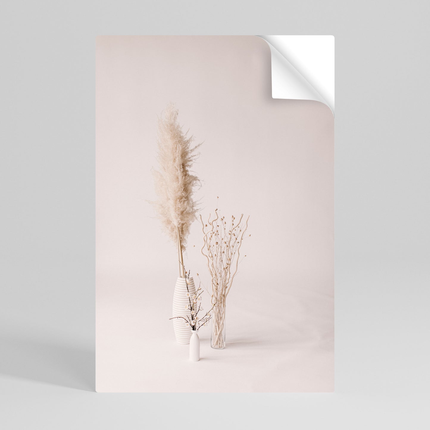 WHISPERING VASES Självhäftande Vertikal Poster