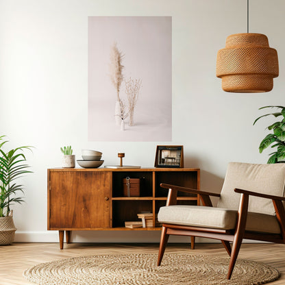 WHISPERING VASES Peel and Stick Vertical Poster