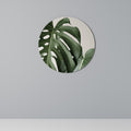 MONSTERA ACCURACY Round Wall Art