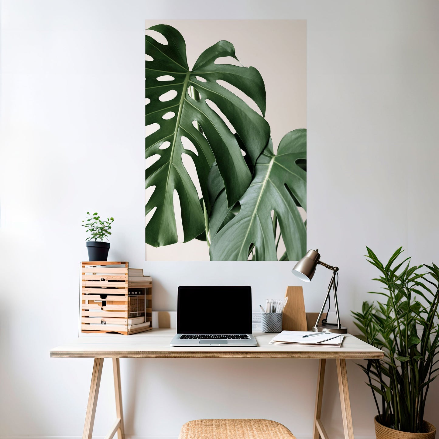 MONSTERA ACCURACY Peel and Stick Vertical Poster