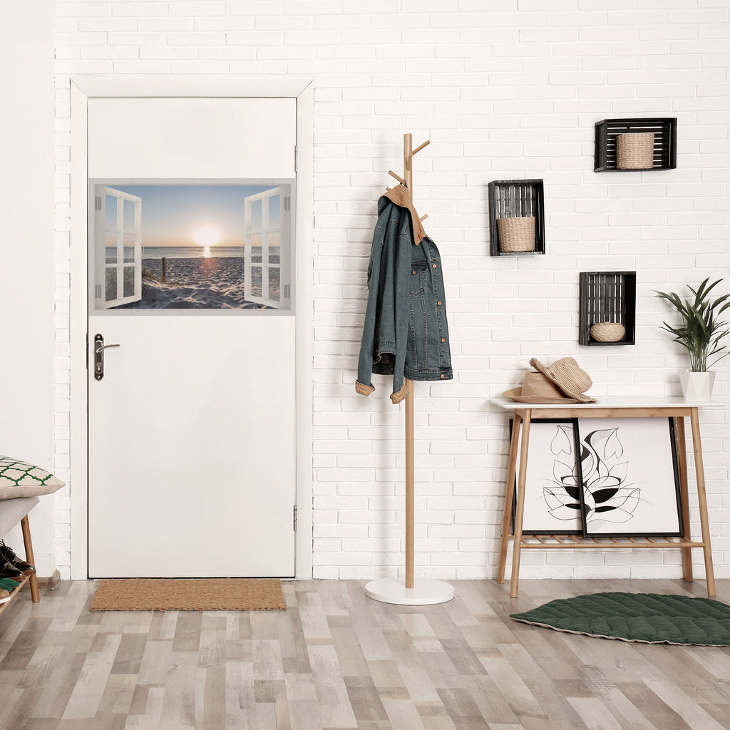 FÖNSTER AV LUGN, skalbar och självhäftande poster