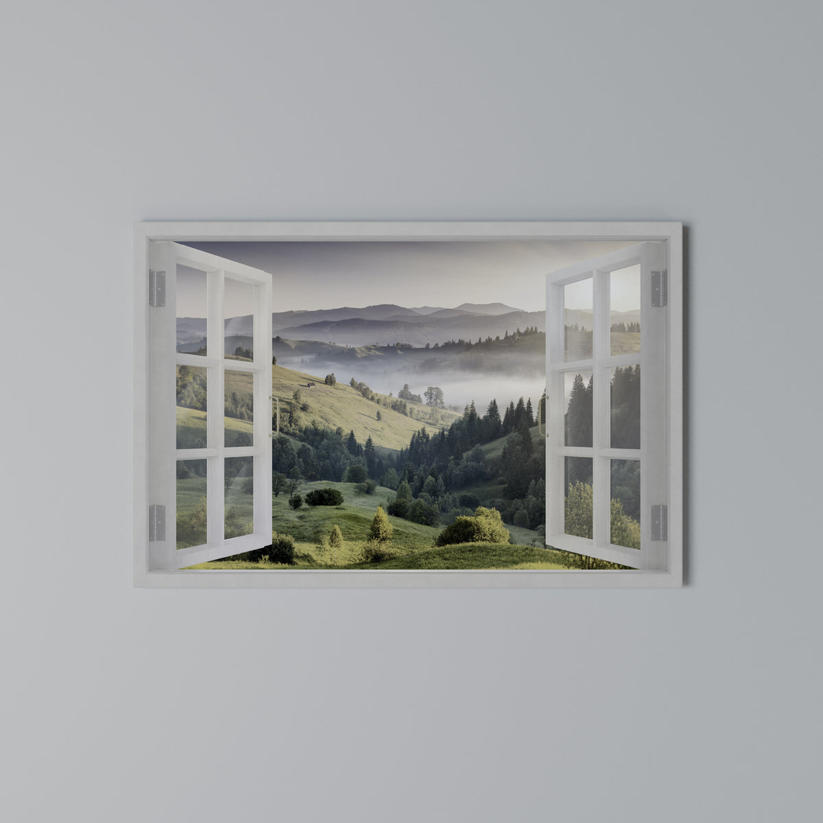 OPEN AIR ESCAPE Horizontal Canvas Print