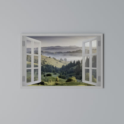 OPEN AIR ESCAPE Horizontal Canvas Print