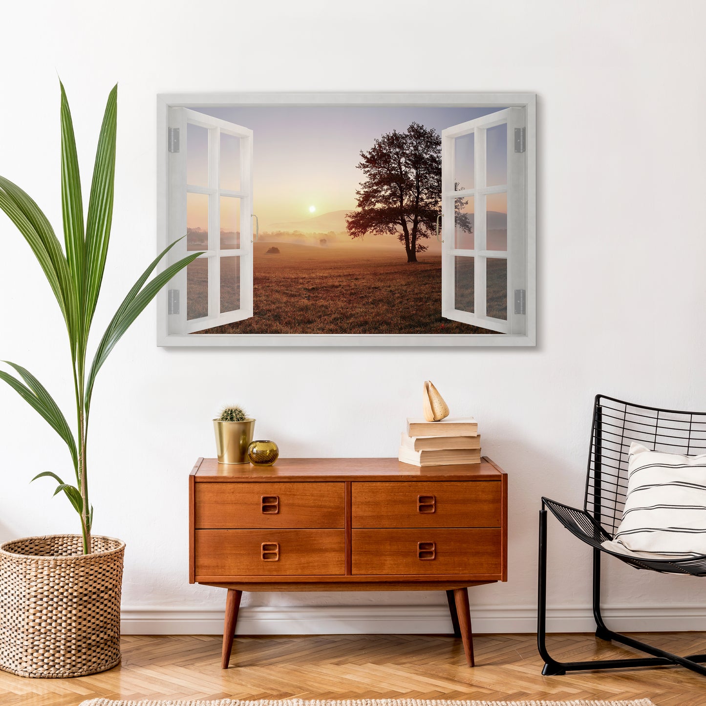 OPENING TO DAWN Horizontal Canvas Print