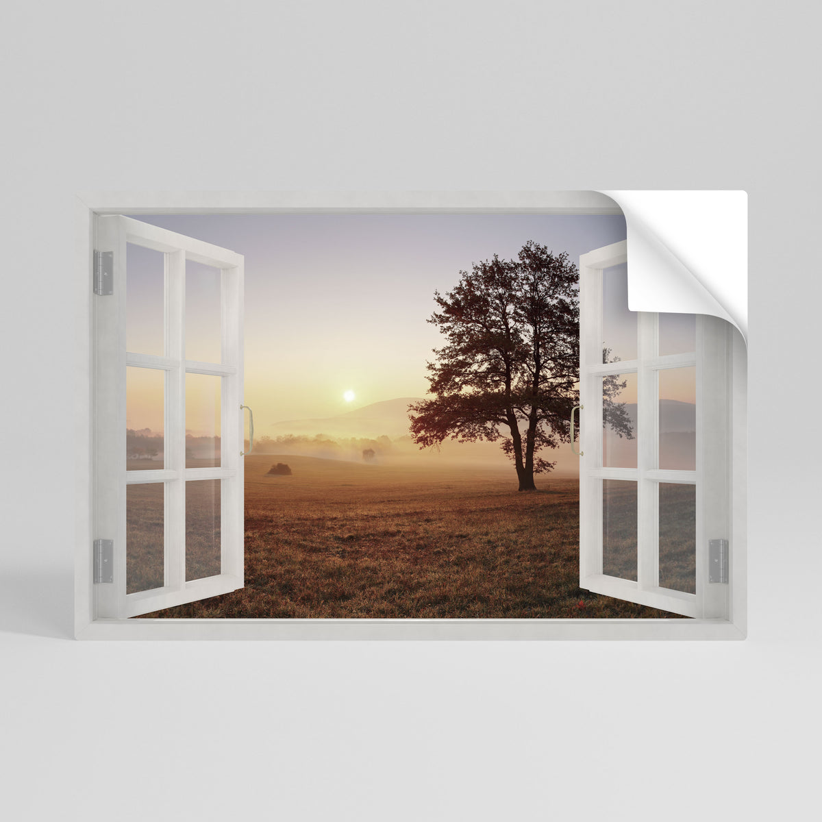 OPENING TO DAWN Självhäftande Horisontell Poster