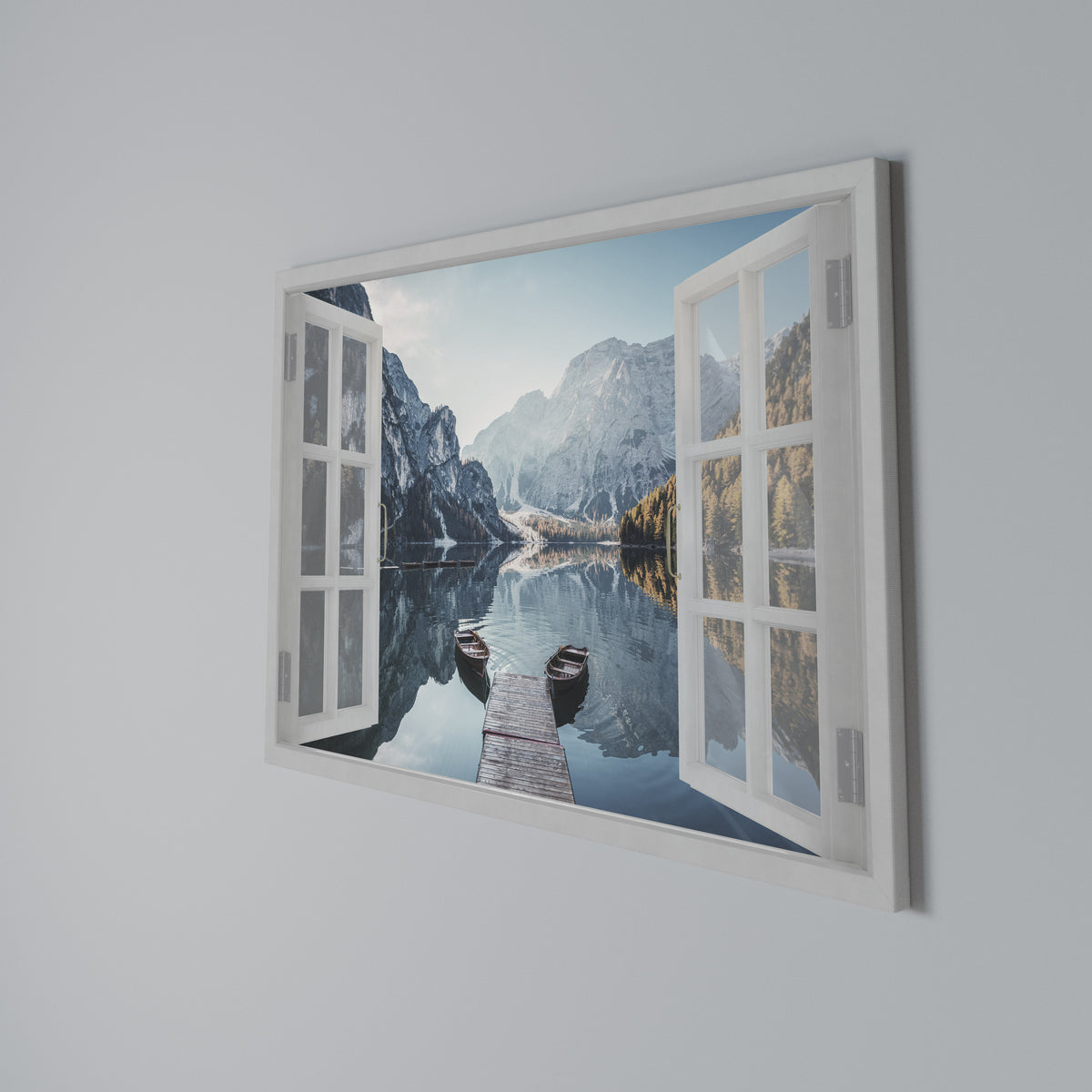 PEEK INTO PARADISE Horizontal Canvas Print