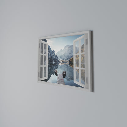 PEEK INTO PARADISE Horizontal Canvas Print