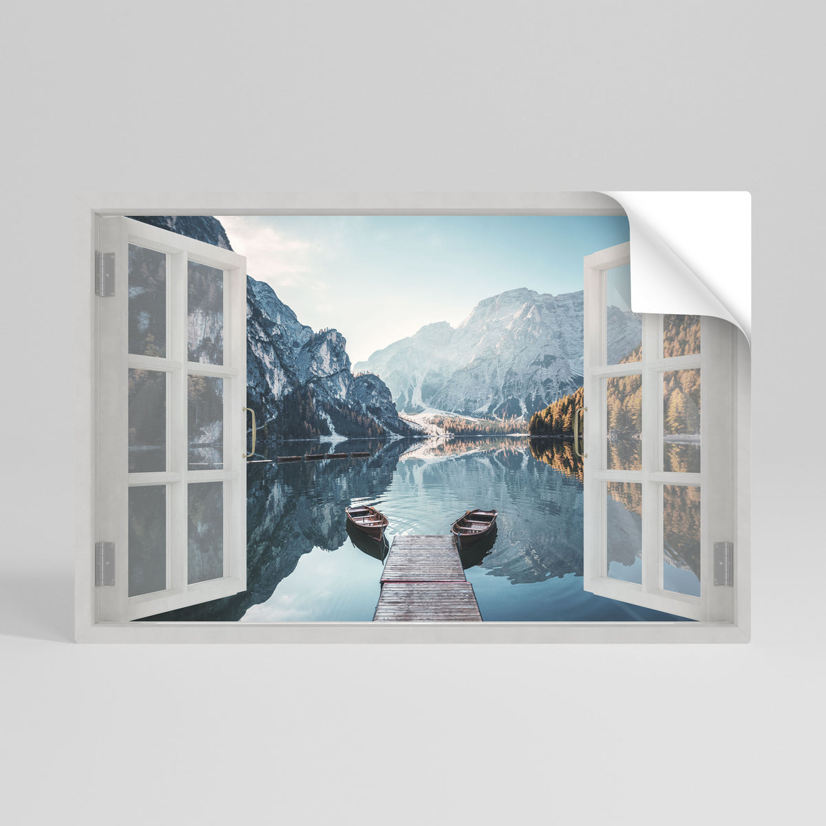 PEEK INTO PARADISE Självhäftande Horisontell Poster
