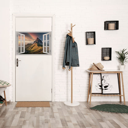 RAINBOW ESCAPE horisontell affisch med självhäftande motiv
