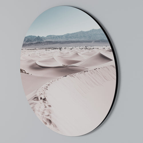 STEPS AWAY Round Wall Art