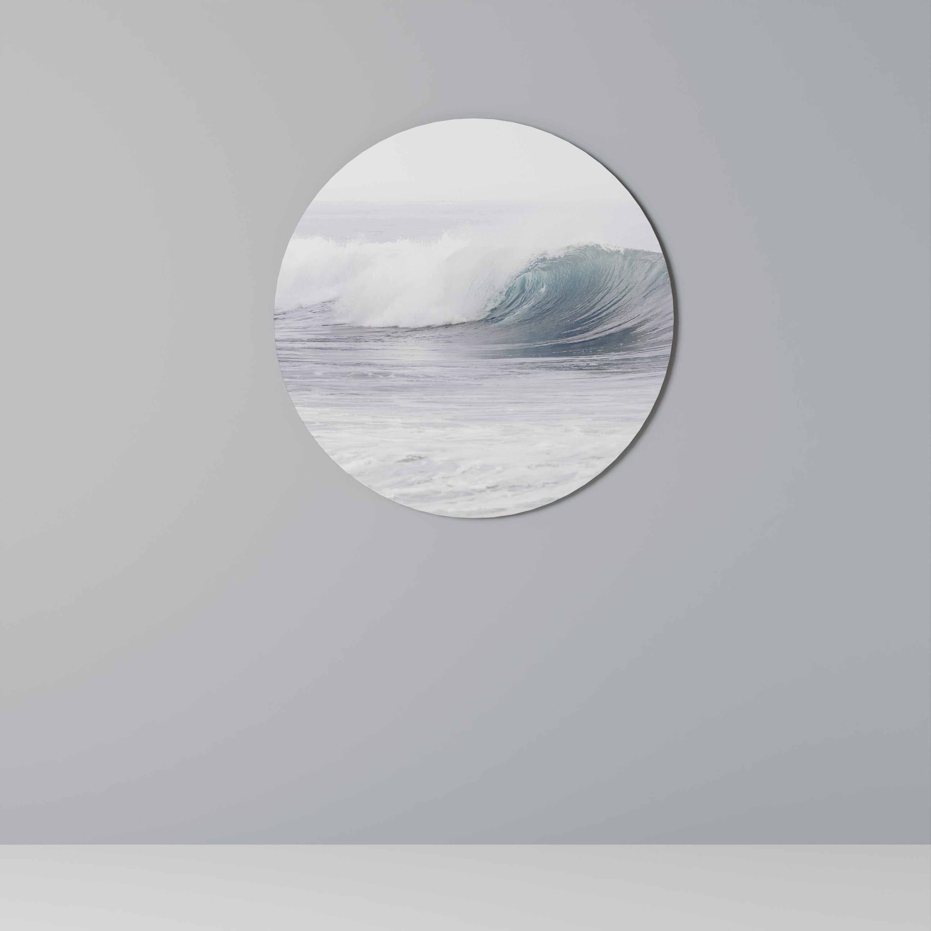 MYSTISK RÖRELSE Rund Väggkonst