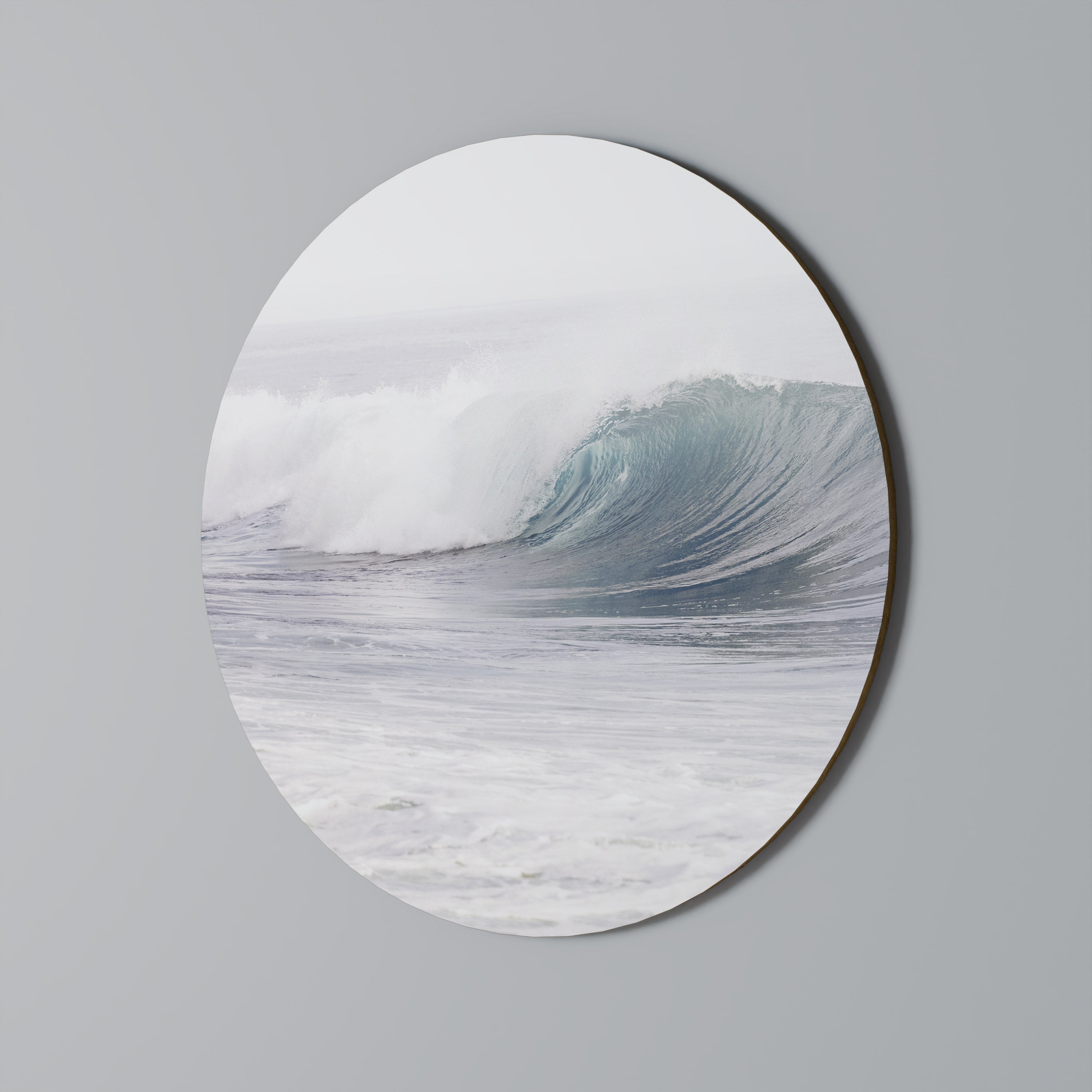 MYSTISK RÖRELSE Rund Väggkonst