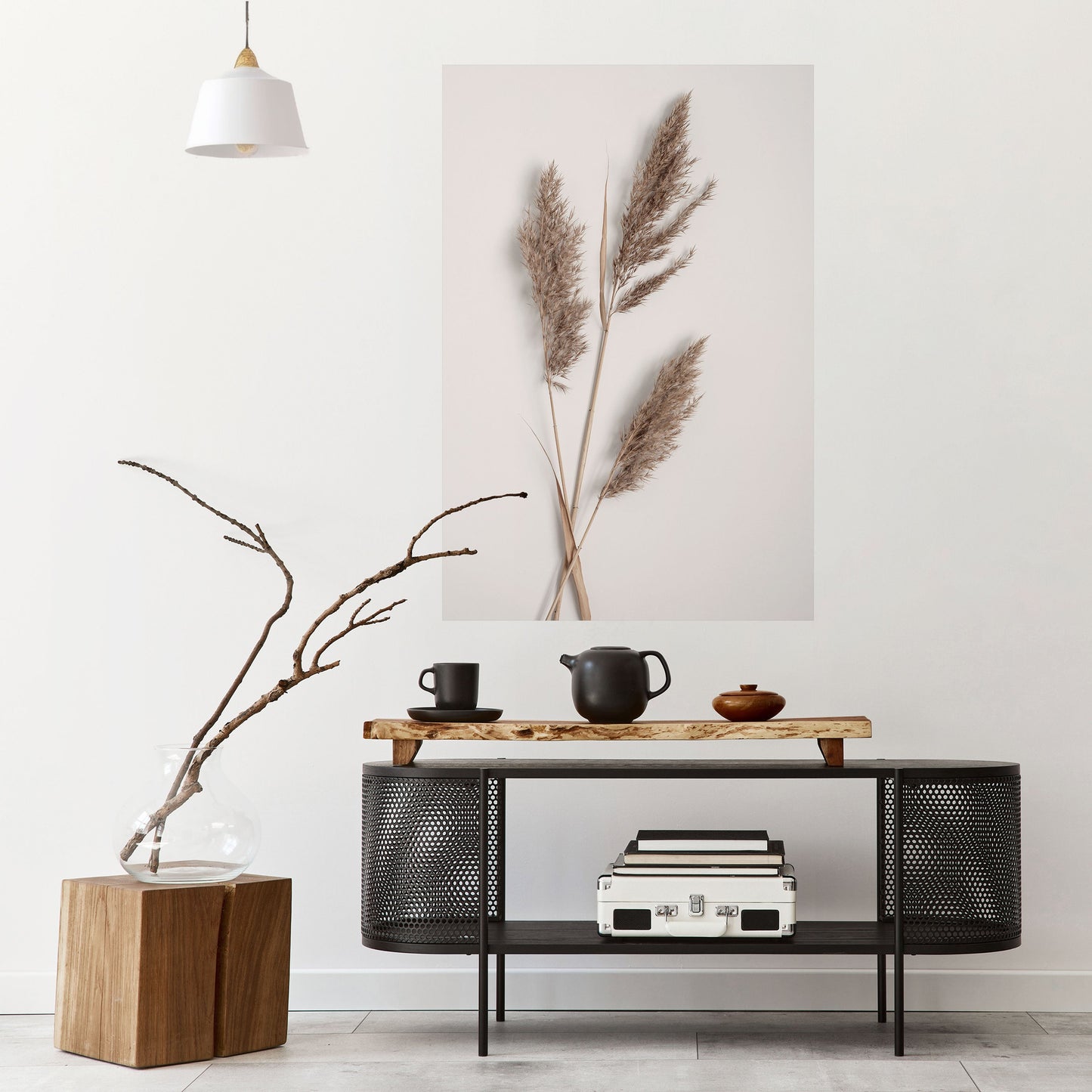 SOFT BREEZE MOMENT Peel and Stick Vertical Poster
