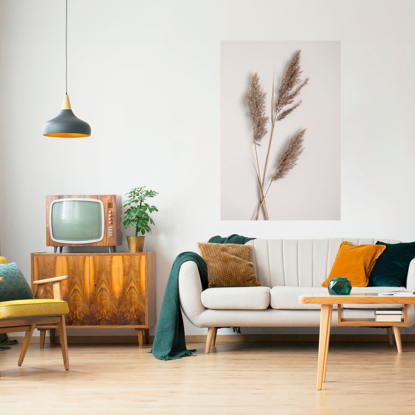 SOFT BREEZE MOMENT Peel and Stick Vertical Poster