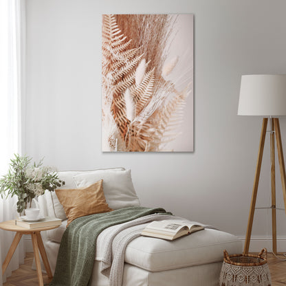 GENTLE GRASSLANDS INVITE Vertical Canvas Print