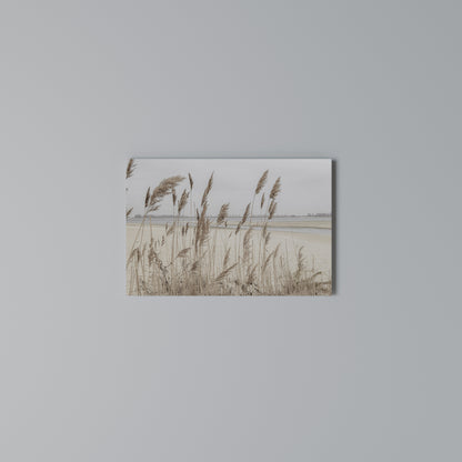 BREEZY STRAW HARMONY Horizontal Canvas Print