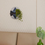 MEMORY OF MATTERHORN Oval konsthylla i svart finish