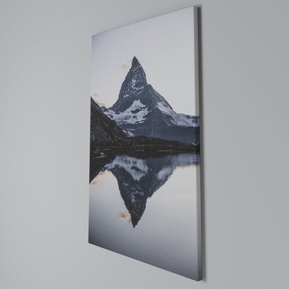 MEMORY OF MATTERHORN Vertical Canvas Print