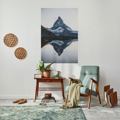 MEMORY OF MATTERHORN Peel and Stick Vertical Poster