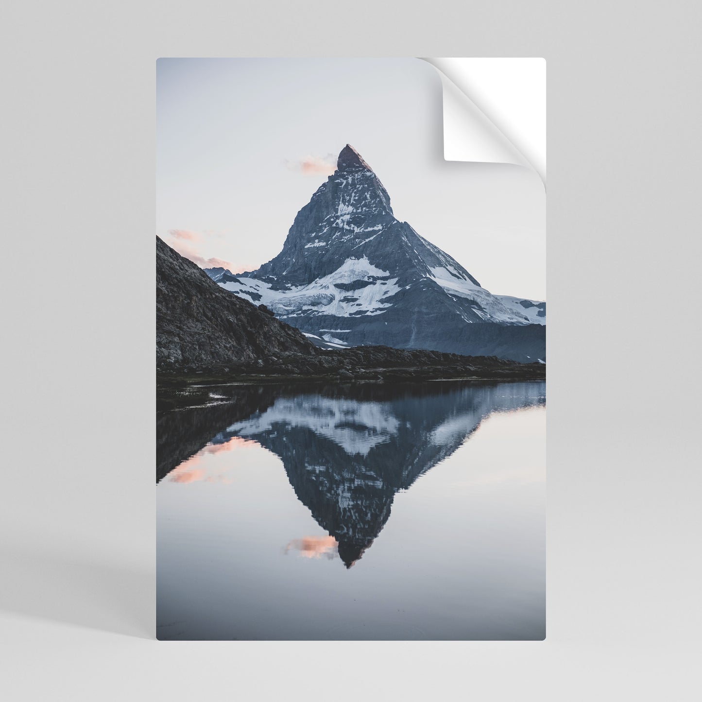 MEMORY OF MATTERHORN Självhäftande Vertikal Poster