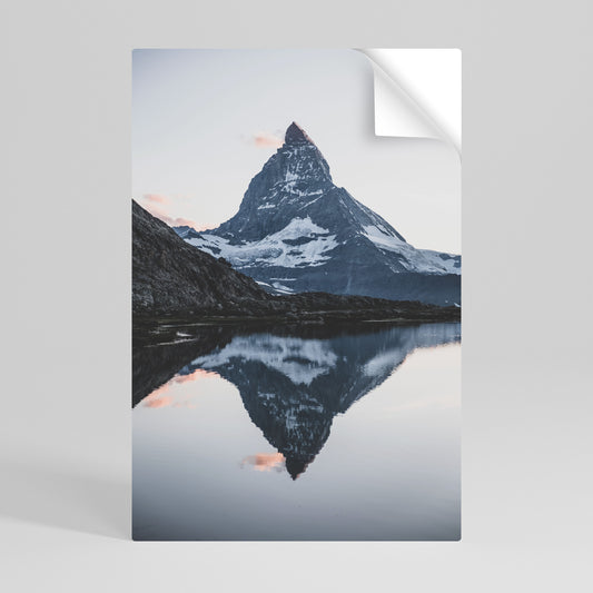 MEMORY OF MATTERHORN Självhäftande Vertikal Poster