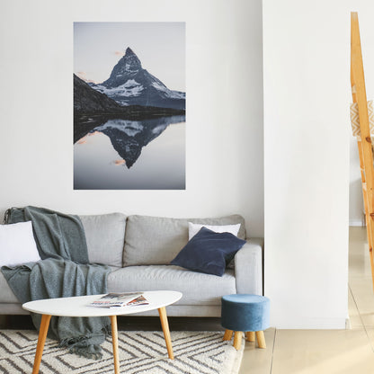 MEMORY OF MATTERHORN Peel and Stick Vertical Poster