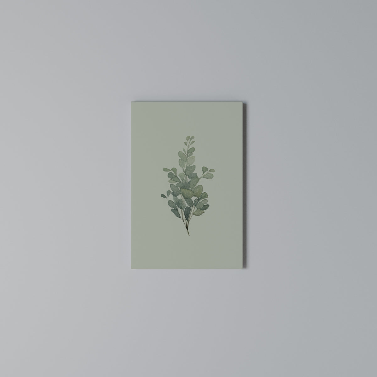 EUCALYPTUS TWIG Vertical Canvas Print
