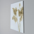 ELEGANT GRASSY SERENITY Vertical Canvas Print