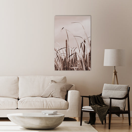 SERENITY IN SIMPLICITY Vertical Canvas Print