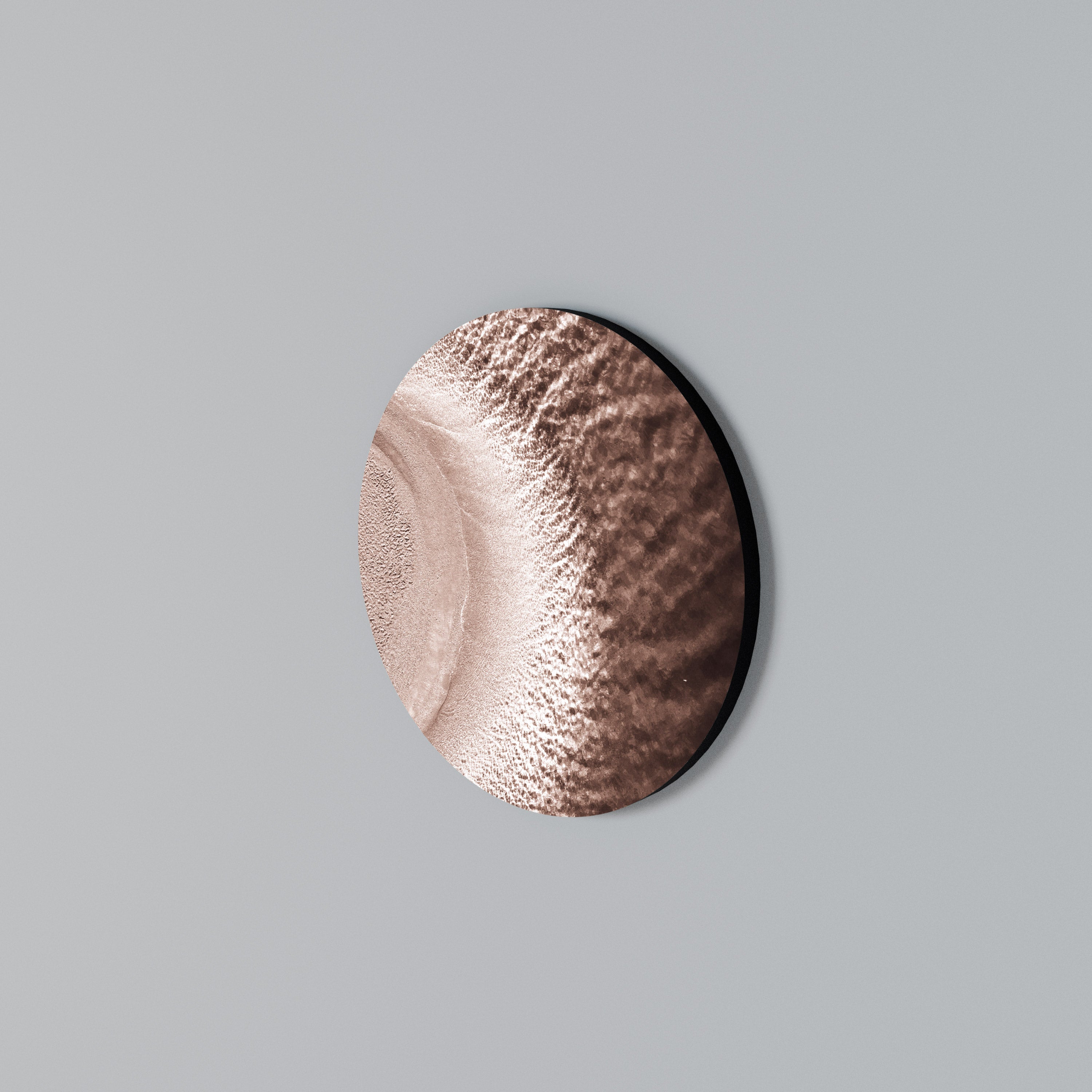 HARMONY IN HUES Round Wall Art