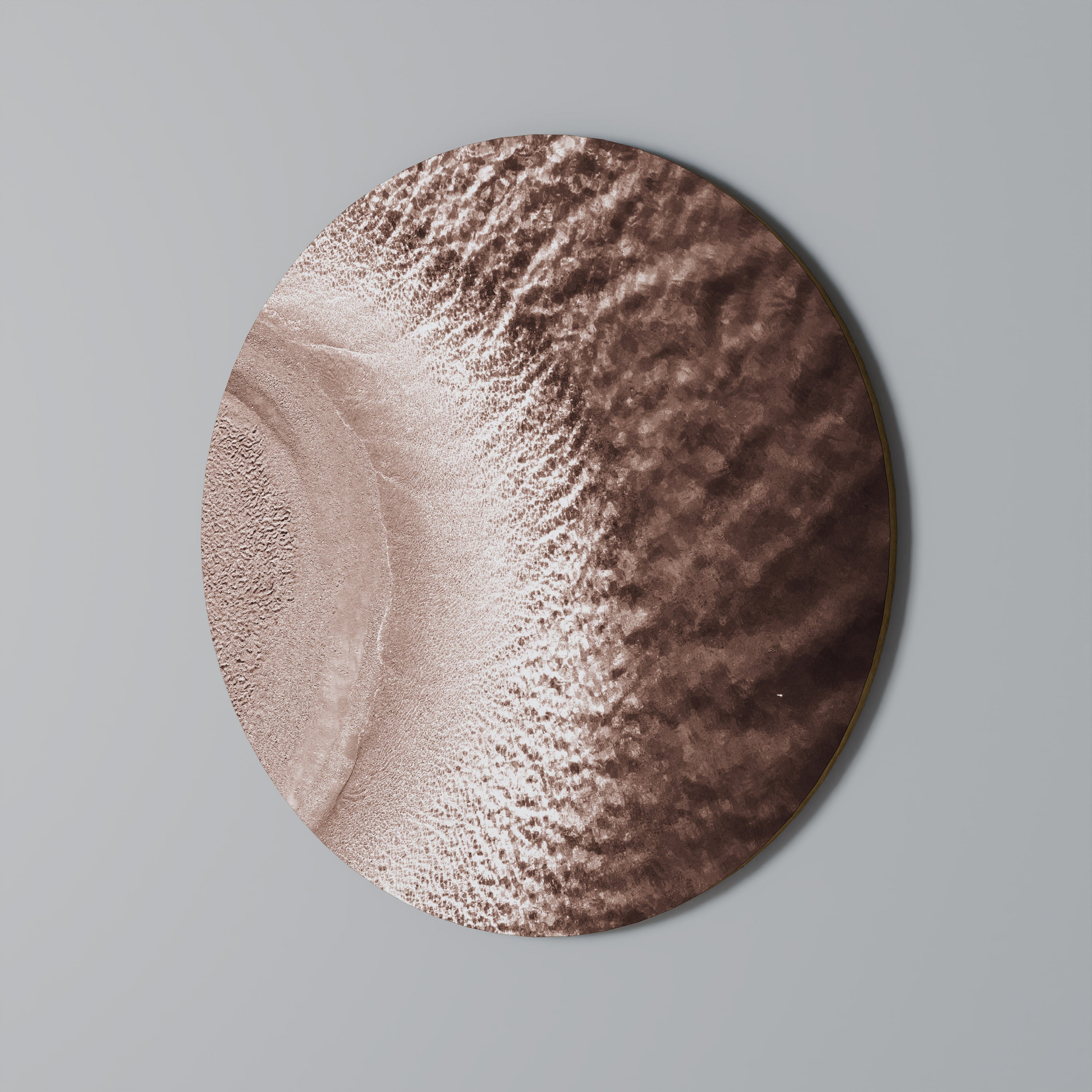 Rund väggdekoration HARMONI I NYANSER