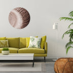 HARMONY IN HUES Round Wall Art