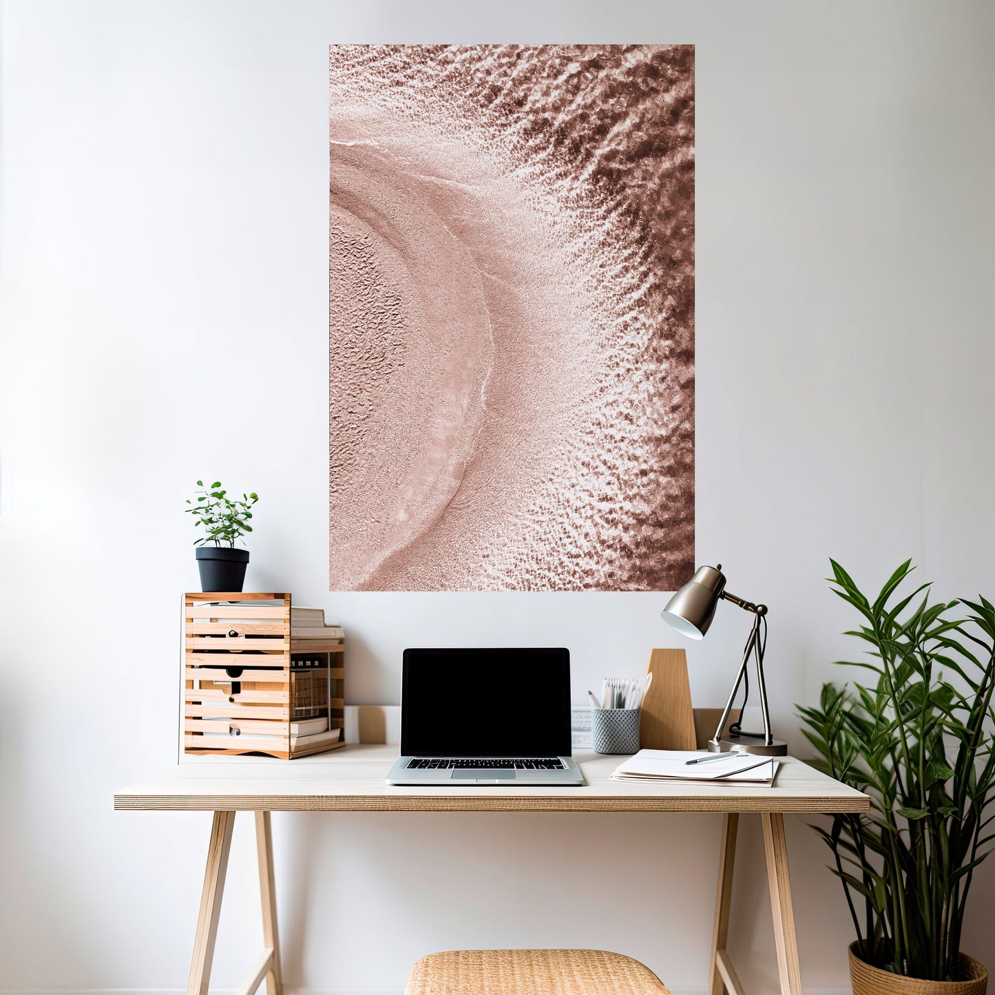 HARMONY IN HUES Peel and Stick Vertical Poster