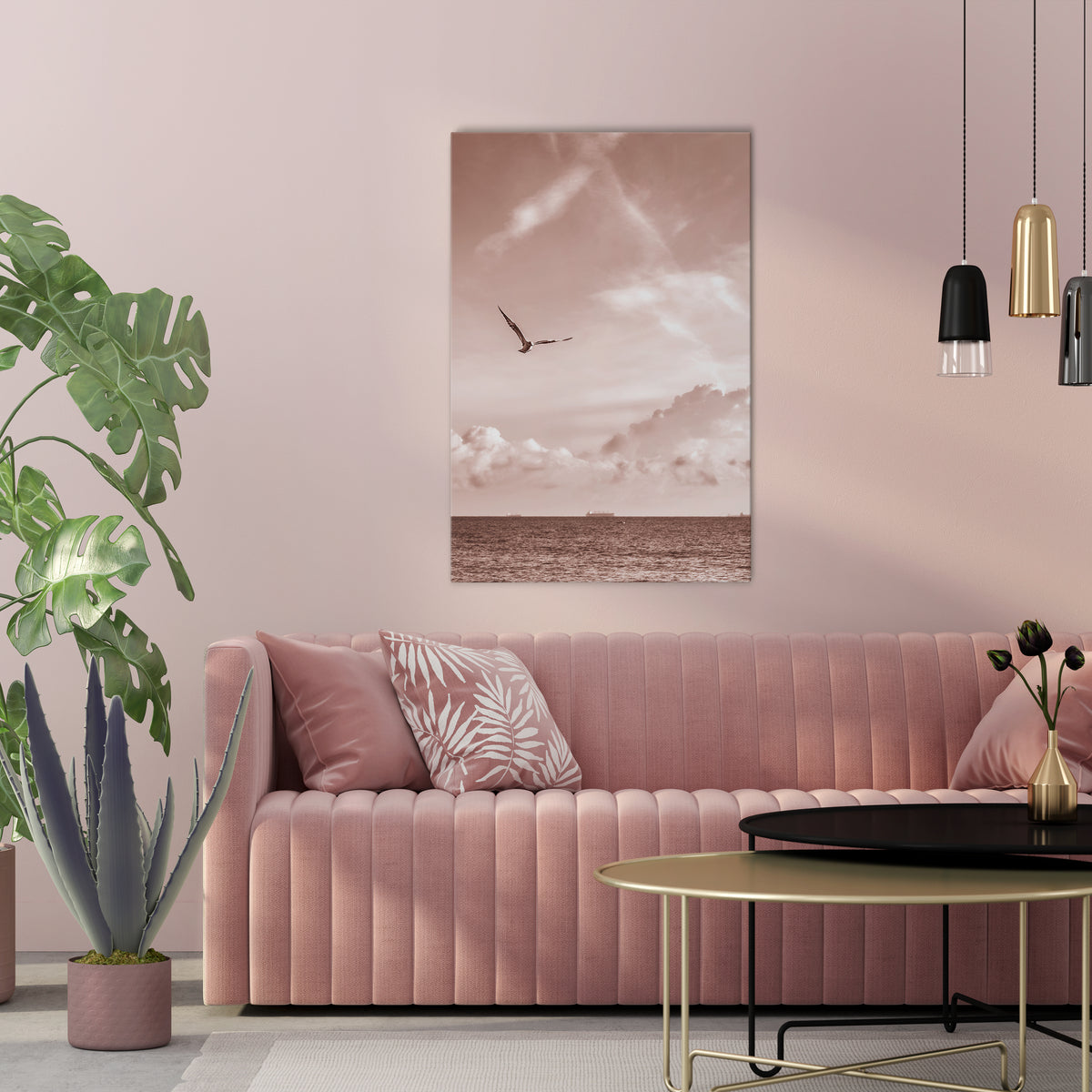VISTA OF FREEDOM Vertical Canvas Print