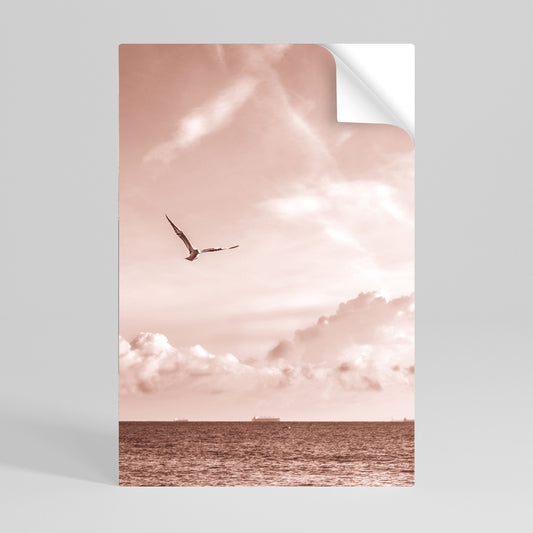 VISTA OF FREEDOM Peel and Stick Vertical Poster