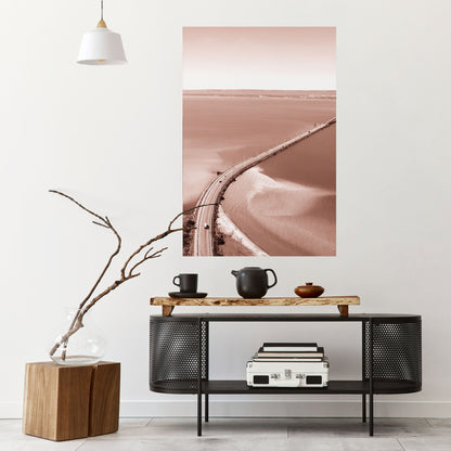 HORIZON BOUND JOURNEY Peel and Stick Vertical Poster