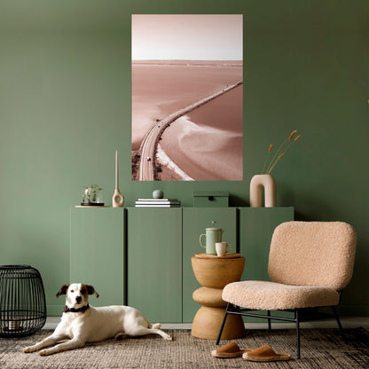HORIZON BOUND JOURNEY Peel and Stick Vertical Poster