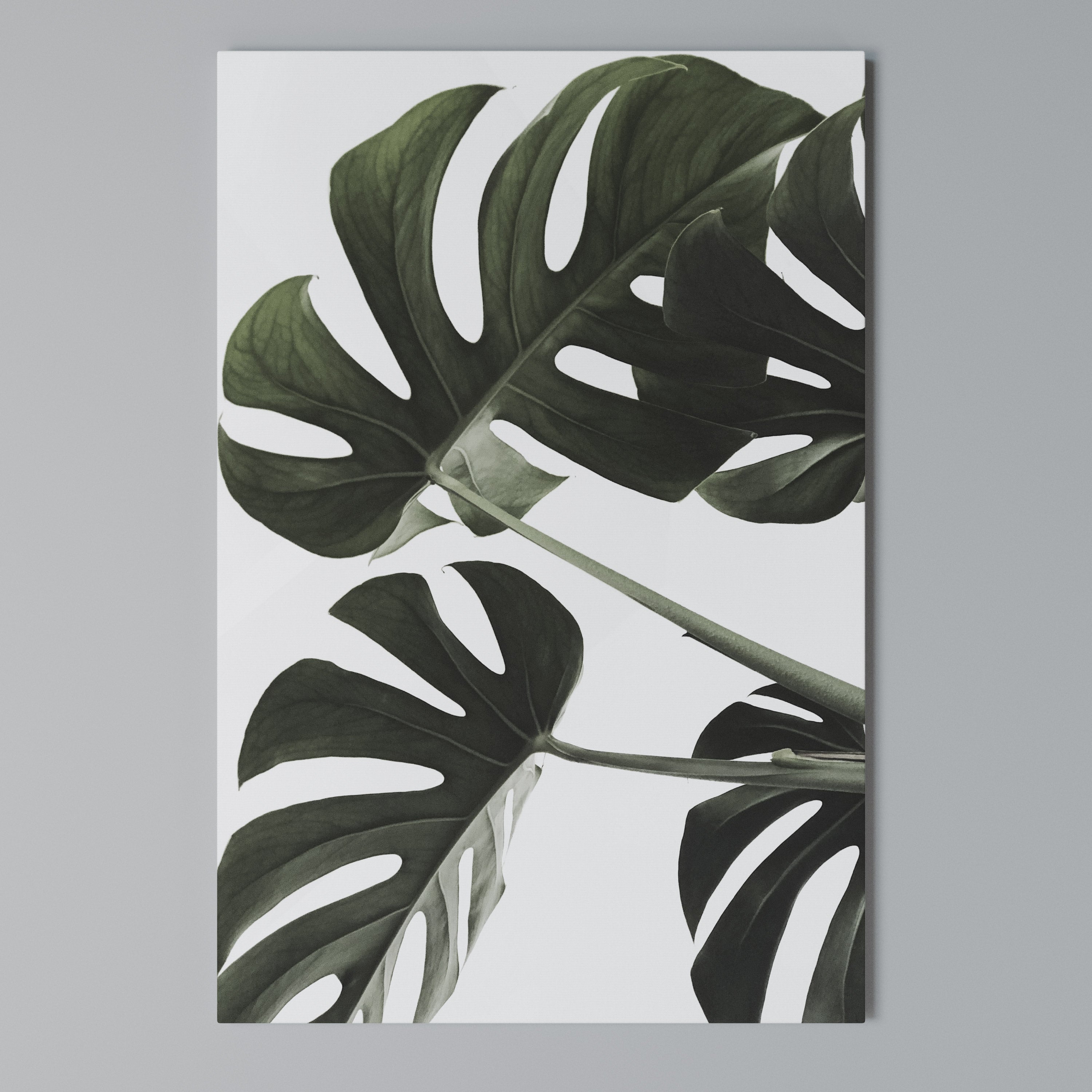 FOLIAGE FUSION Vertical Canvas Print