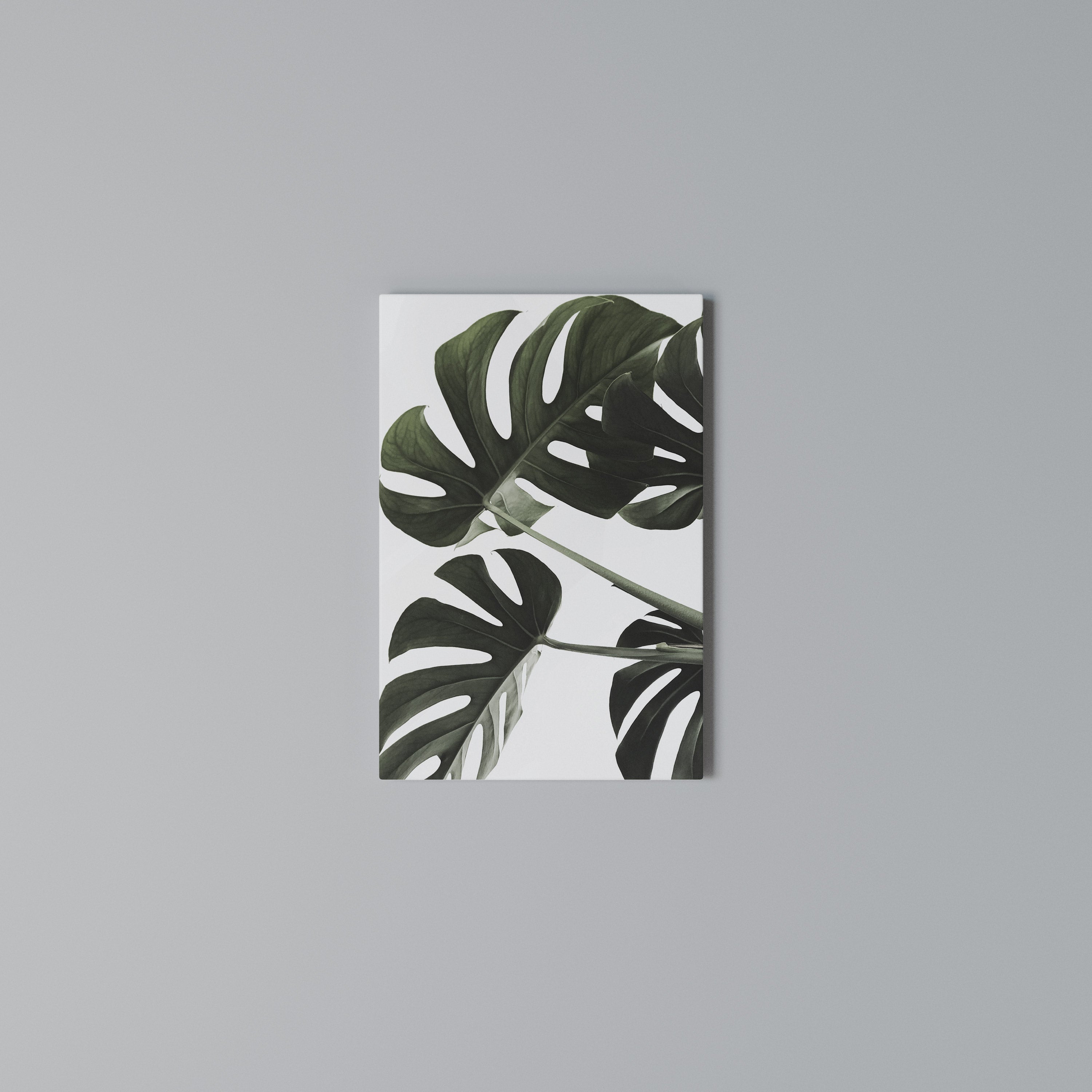 FOLIAGE FUSION Vertical Canvas Print