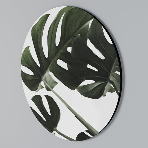 FOLIAGE FUSION Rund väggdekor
