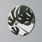 FOLIAGE FUSION Round Wall Art