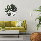 FOLIAGE FUSION Round Wall Art