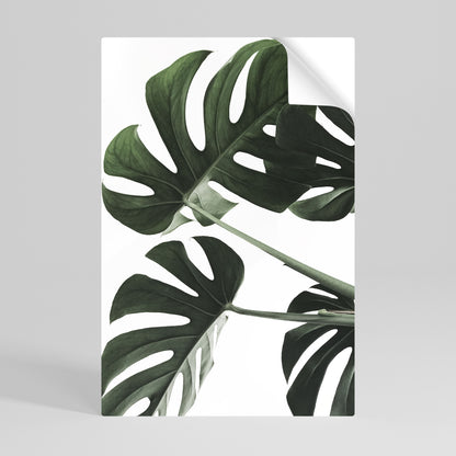 FOLIAGE FUSION Peel and Stick Vertical Poster